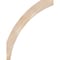 Ekena Millwork 3 1/2"W x 30"D x 38"H Thorton Smooth Knee Brace, Douglas Fir BRC04X30X38THR00SDF - alternate 4